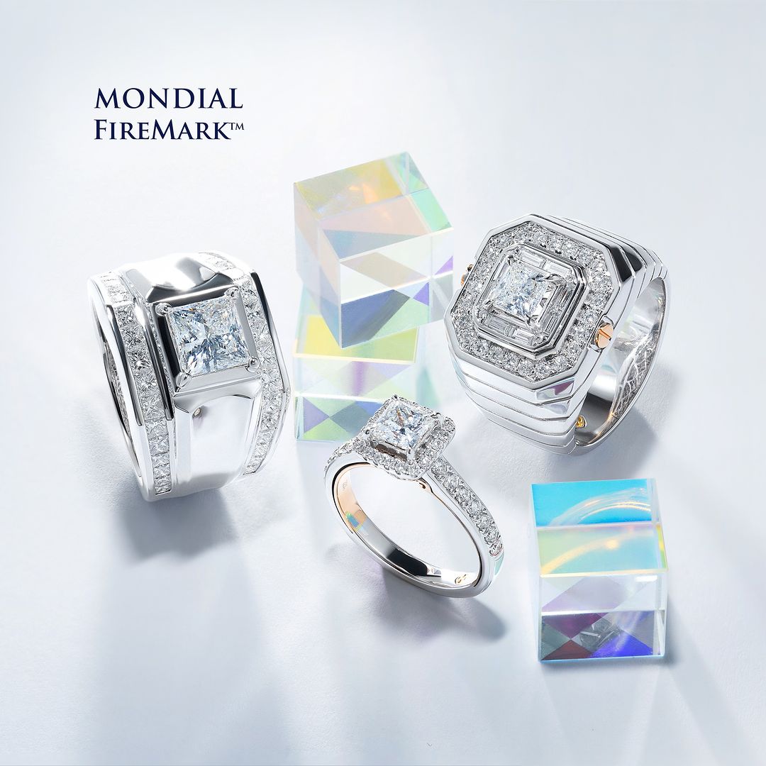 Berlian dengan Cutting Princess dari MONDIAL FireMark