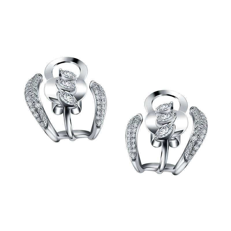 Diamond Earrings MONDIAL sebagai High End Branded Gifts