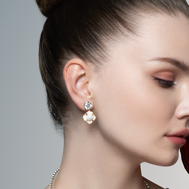 Keanggunan yang Sangat Elegan Tersirat pada Anting Berlian Realm Grace