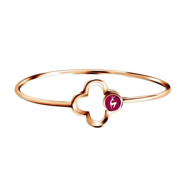 Deer Charm Bangle, New Bangle Collection  dari Frank Gold