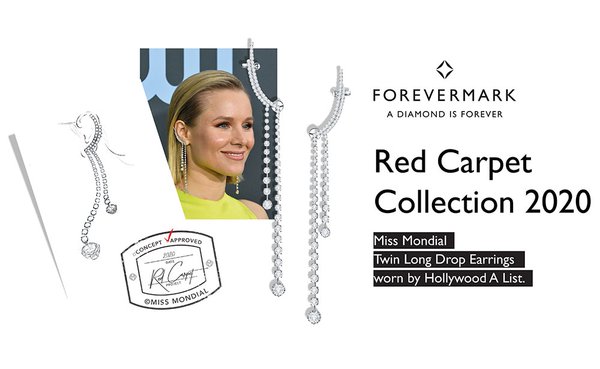 Perhiasan Forevermark Rancangan CMK di Acara Red Carpet 2020