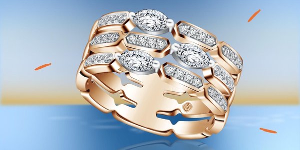 Mau Tampil Berbeda? Pakai Model Cincin Emas Wanita Terbaru dengan Berlian